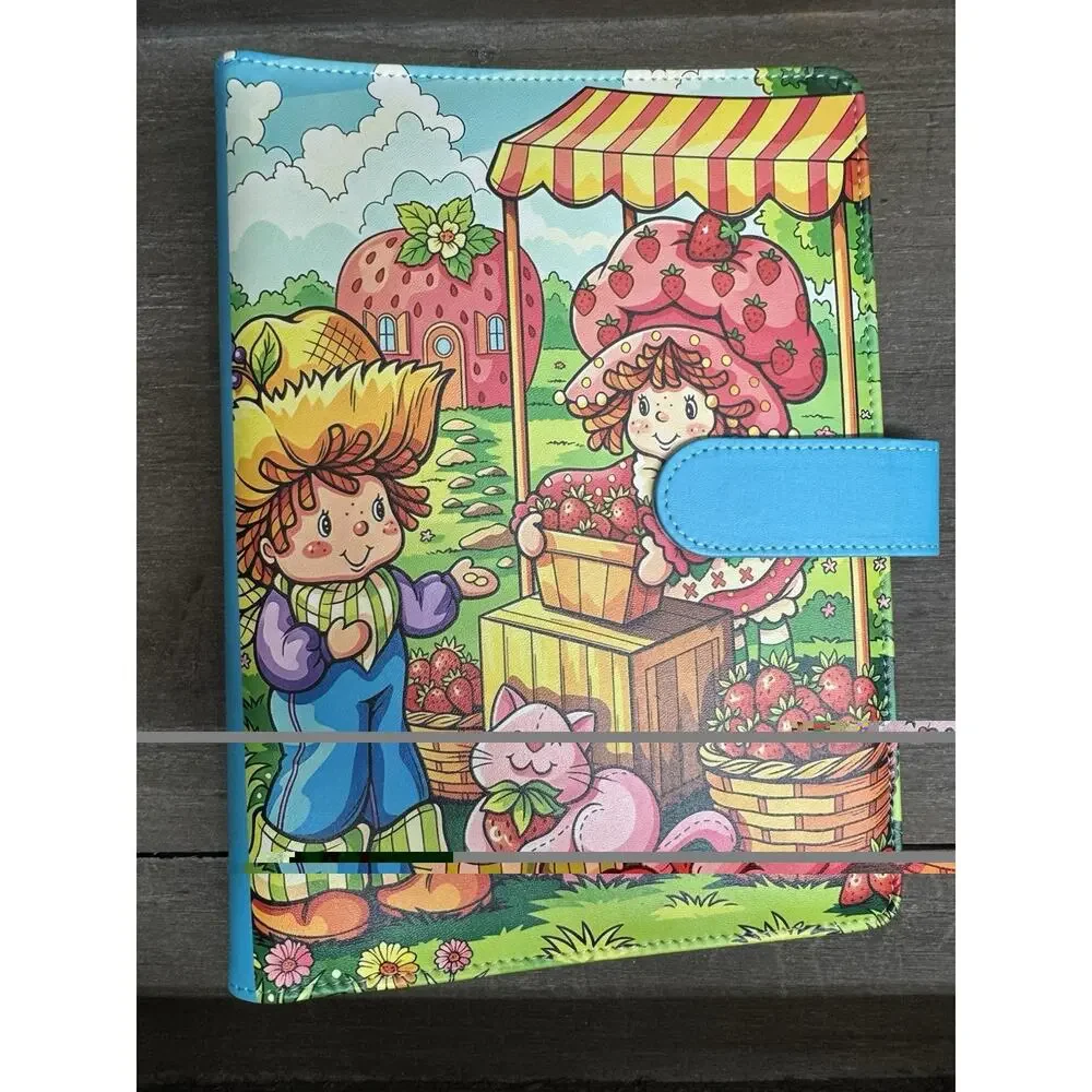 Strawberry Shortcake A5 Binder w/ matching paper